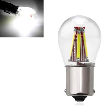 P21W BA15S LED 4x COB НИТЬ 600Лм + стабилизатор