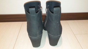 buty H&M botki 39 obcas czarne wygodne