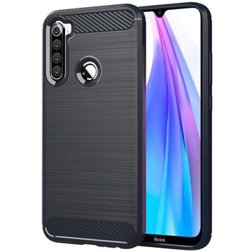 ETUI KARBON DO XIAOMI REDMI NOTE 8T +SZKŁO