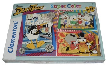 Puzzle Clementoni 48 x3 SuperColor KACZE OPOWIEŚCI