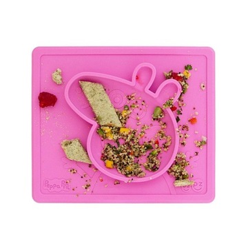 Силиконовая чаша с основанием свиней ezpz peppa