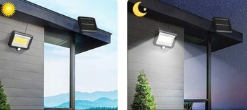 СОЛНЕЧНАЯ ЛАМПА 100 LED С ДАТЧИКОМ ДВИЖЕНИЯ В СУМЕРКАХ