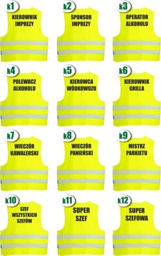 Светоотражающий жилет с принтом EVENT MANAGER