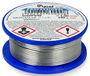 CYNA LUTOWNICZA 100G 0,56MM CYNEL PROFESSIONAL
