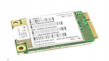 Modem WWAN 3G HP 8440p Qualcomm Gobi 2000 miniPCIe