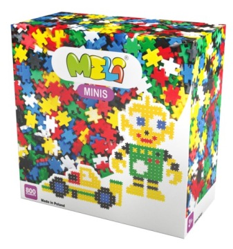 Klocki Meli Minis 800 elementów Mozaiki Mozaika