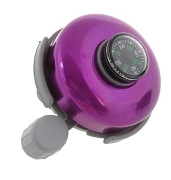 ВЕЛОСИПЕДНЫЙ ЗВОНОК МЕТАЛЛИЧЕСКИЙ ВЕЛОСИПЕДНЫЙ КОМПАС С КОМПАСОМ