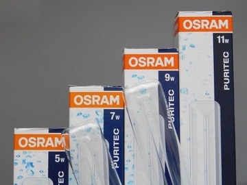 Люминесцентная лампа UV-C HNS 7W Puritec Osram TUV накаливания