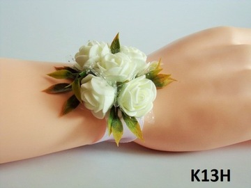 K 13 * Kotylion na rękę ślub studniówka - KOLORY