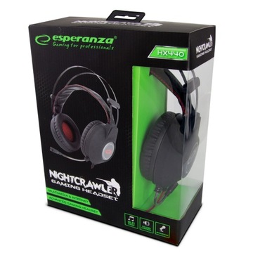 ИГРОВЫЕ НАУШНИКИ СО СВЕТОДИОДНОЙ ПОДСВЕТКОЙ И МИКРОФОНОМ