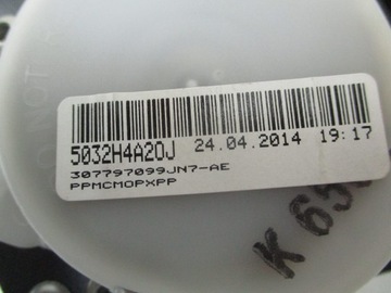 RENAULT CAPTUR РЕМЕНЬ БЕЗОПАСНОСТИ ЛЕВЫЙ ЗАДНИЙ 13-19R