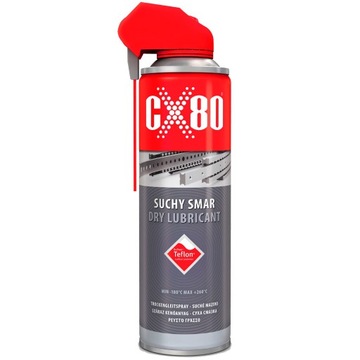 CX80 SUCHY SMAR Z TEFLONEM PTFE APLIKAT. DUO 500ML