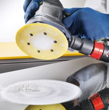 SIA SIAREXX 150MM ШВЕЙЦАРСКАЯ липучка 8 ОТВЕРСТИЙ P180 4 шт.