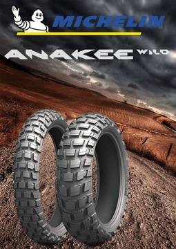 110/80-18 MICHELIN ANAKEE WILD 58S TT ЗАДНИЙ
