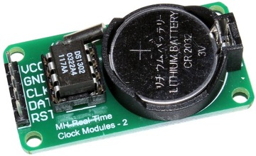 MODUŁ ZEGAR CZASU RZECZYWISTEGO RTC DS1302 ARDUINO