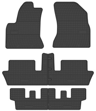 CITROEN C4 GRAND PICASSO 7 osobowy dywaniki gumowe