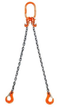 Zawiesie Zawiesia Łańcuchowe 2c 10mm 4,25t - 2,0mR