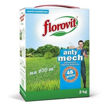 FLOROVIT NAWÓZ DO TRAWNIKÓW - USUWA MECH 1KG
