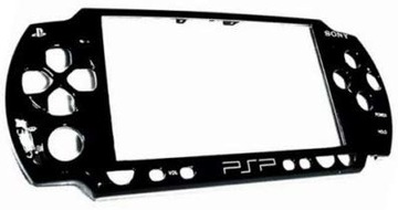ПЕРЕДНЯЯ ПАНЕЛЬ PSP 2000 2004 ЧЕРНАЯ ПЕРЕДНЯЯ ПАНЕЛЬ НОВАЯ