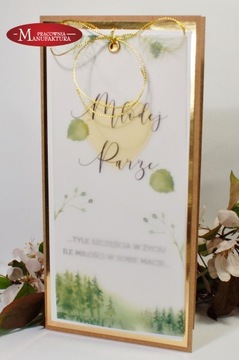 СВАДЕБНАЯ ОТКРЫТКА, ручная работа