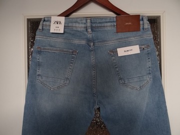 Jeansy premium ZARA, rozm. 42 NOWE