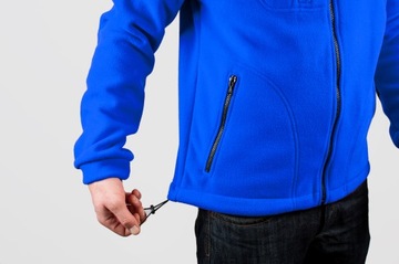 POLAR GRUBY BLUZA POLAROWA ROBOCZA NIEBIESKI XS