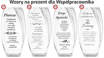 Wazon z GRAWEREM 32cm URODZINY JUBILEUSZ Rocznica ŚLUB Parapetówka