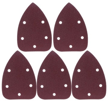 PAPIER ŚCIERNY DELTA 98x140 RZEP SZLIFIERKI P80 x5