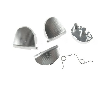 ZESTAW PRZYCISKÓW ALU R2 L2 R1 L1 pada PS4 SILVER