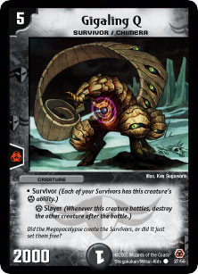 *DM-05 DUEL MASTERS - GIGALING Q - NOWY !!!