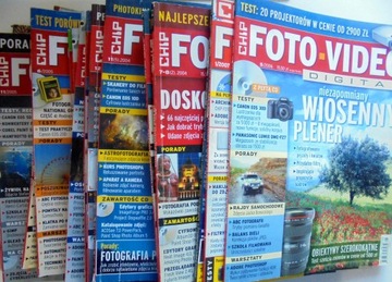 Chip Foto-Video Digital 16 numerów 2004-2008 + CD