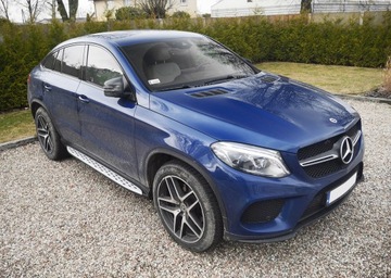 Боковые пороги, пороги Mercedes GLE C292 2015+ COUPE