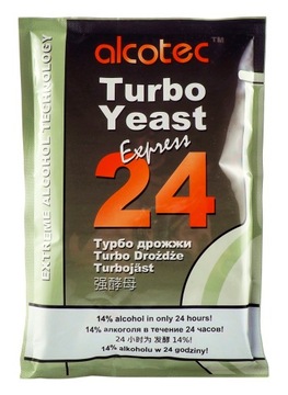 Alcotec Turbo 24 Bimber PURE дистилляционные дрожжи