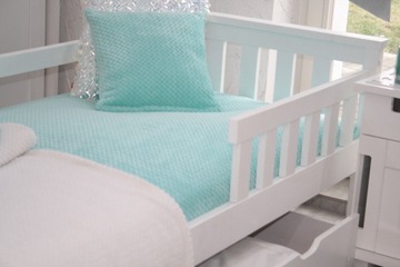 Белая детская кровать ASIA 80х180 MAXI-DREW + FOAM MATRESS, каркас в подарок