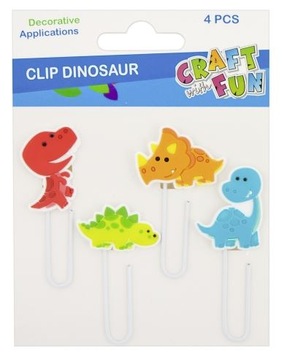 SPINACZE DINOZAURY 4 SZTUKI