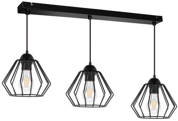 Lampa sufitowa wisząca EDISON Diament Loft E27 LED