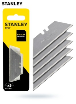ЛЕЗВИЕ STANLEY 0-11-921 1992 ТРАПЕЦЕИДАЛЬНОЕ ДЛИННОЕ 5 ШТ.