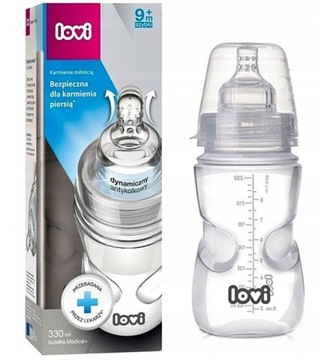 LOVI butelka MEDICAL+ 330 ml 9m+