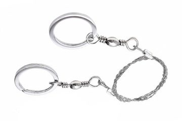 PIŁA RĘCZNA STRUNOWA DO CIĘCIA SURVIVAL STAL kieszonkowa składana