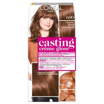 L'Oreal Casting farba Creme Gloss 600 ciemny blond