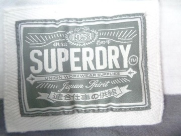 38 SUPERDRY KOSZULKA POLO W PASKI LOGO L920