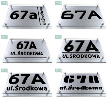 Адресная табличка, 3D номерной знак, номер дома