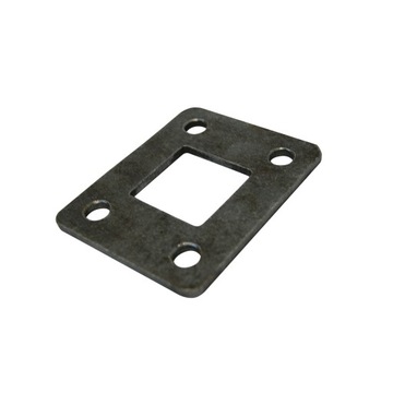 blacha 5mm do montażu słupka 40x40 balustrada