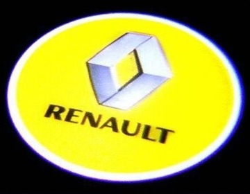 2x LED LOGO PROJEKTOR RENAULT LAGUNA ESPACE TALISMAN KOLEOS LATITUDE MASTER