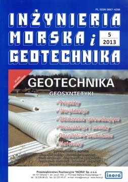 Inżynieria morska i geotechnika 5/2013