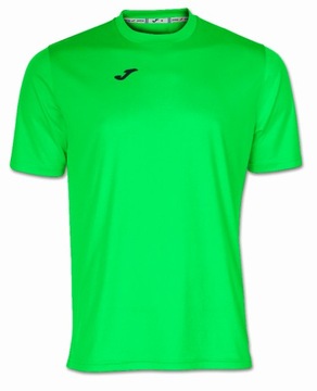 JOMA KOSZULKA SPORTOWA T-SHIRT COMBI ZIELONA FLUO R.XL