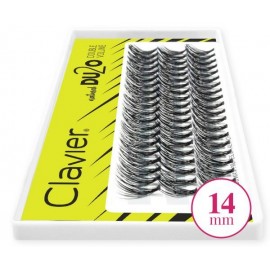 Clavier Du2o Double Volume Kępki Rzęs 14mm