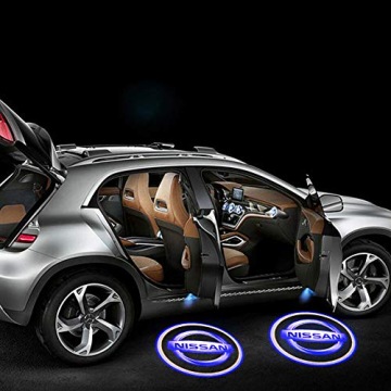 БЕСПРОВОДНОЙ 3D-ПРОЕКТОР СВЕТОДИОДНЫЙ ЛОГОТИП NISSAN