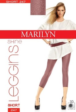 MARILYN KLASYCZNE KRYJĄCE LEGGINSY SHORT 247 S/M