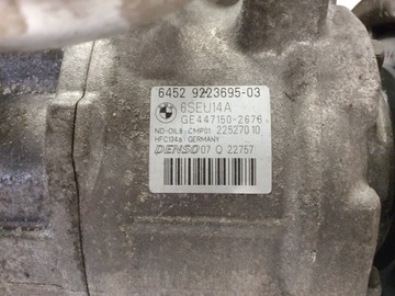 BMW 3 F30 F31 KOMPRESOR KLIMATIZACE 2.5D 9223695